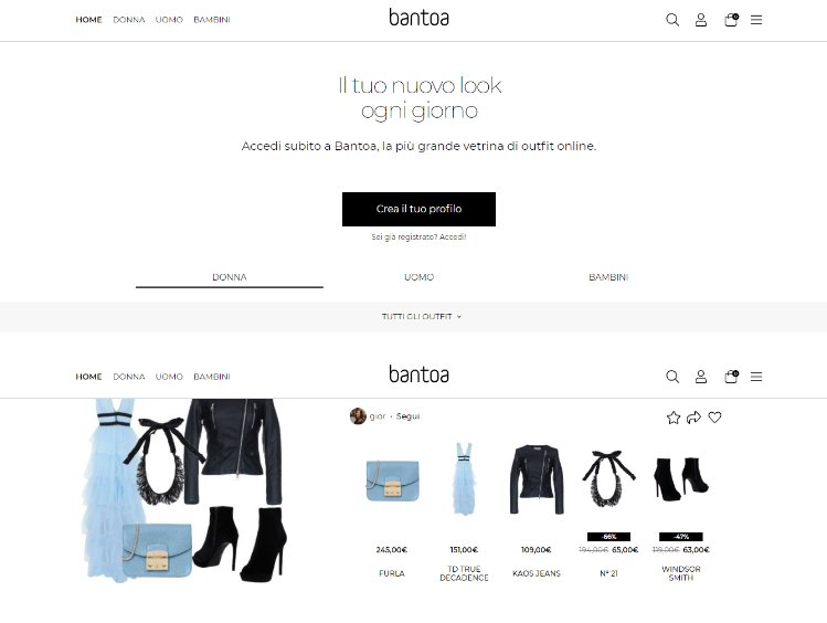 Bantoa social shopping online