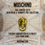 Moschino Roma 2019 sfilata Live Streaming