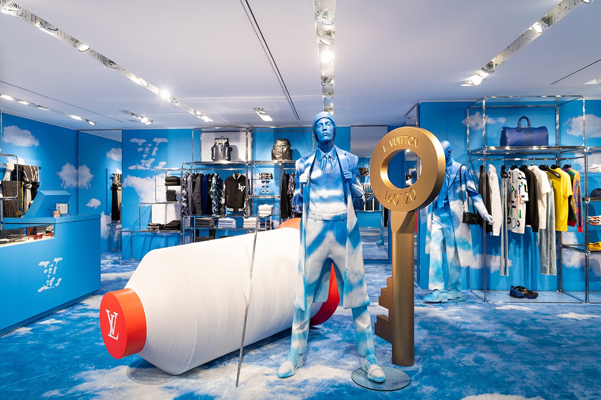 Louis Vuitton pop-up store Rinascente Milano