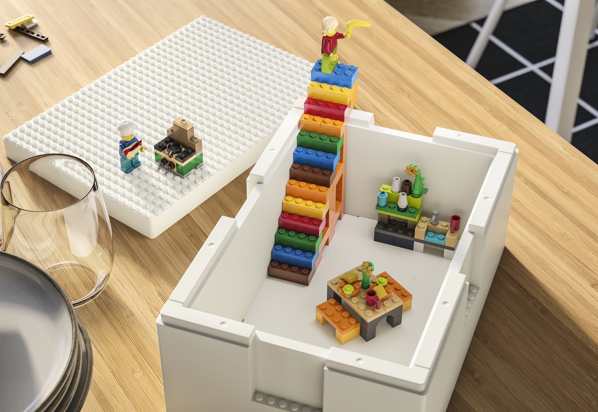 Ikea Lego contenitore Bygglek