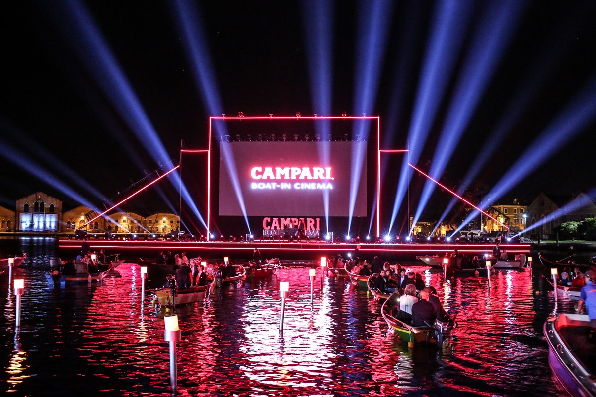 Campari Boat-In Cinema Venezia 2020