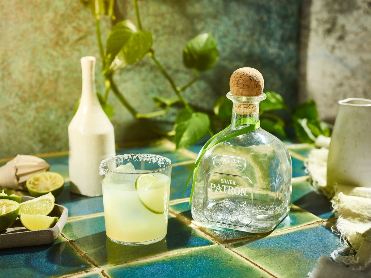 Tequila Patron Silver Margarita Day