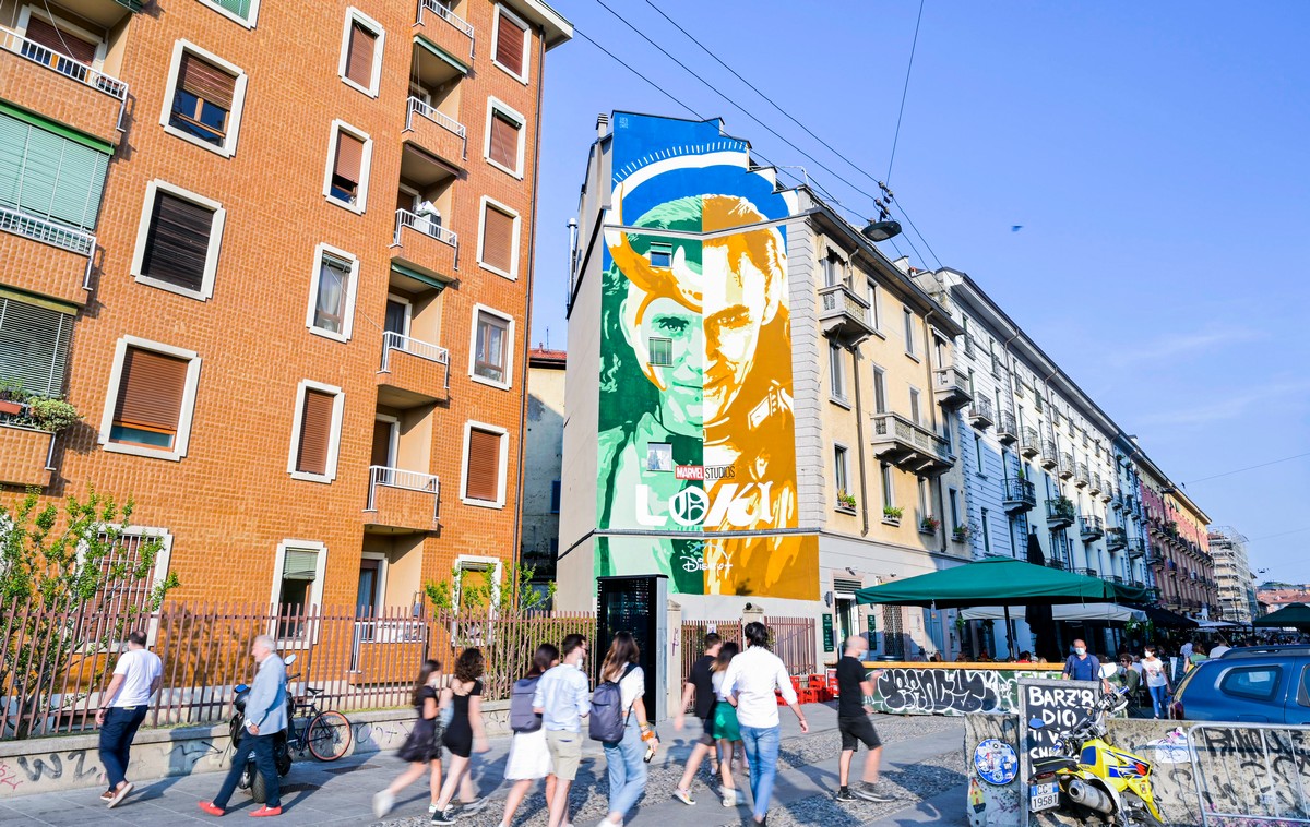 Murales Loki Milano