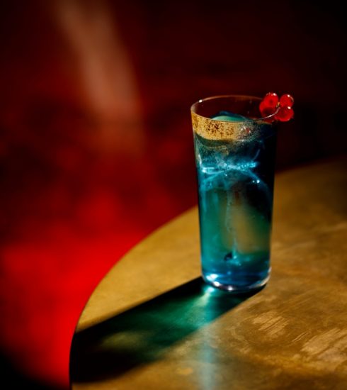 Blue-Blooded Mary cocktail