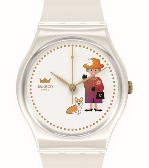 Swatch orologio Regina Elisabetta 2022