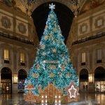 Albero di Natale Swarovski Galleria Milano 2022