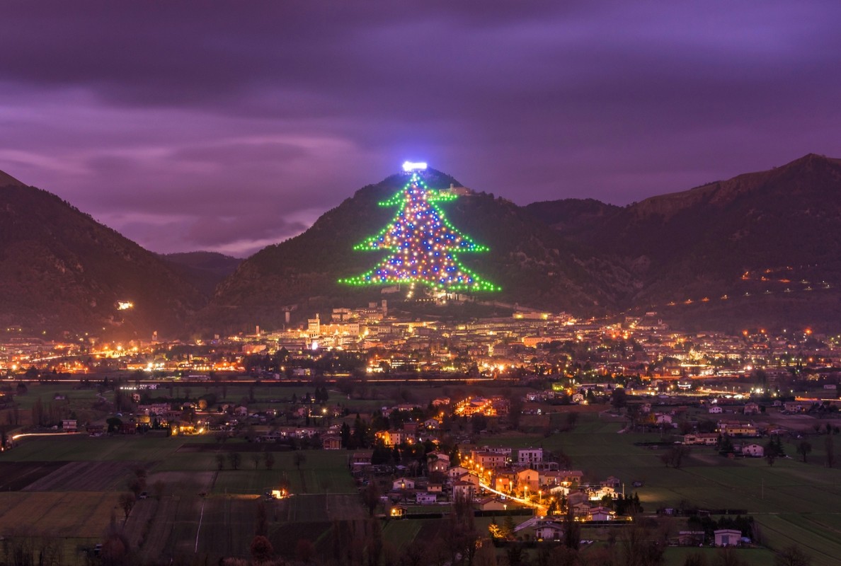 albero di Natale di Gubbio