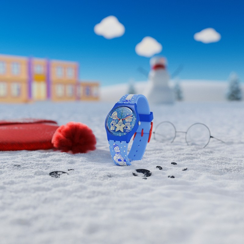 Swatch x Simpson orologi Natale 2023