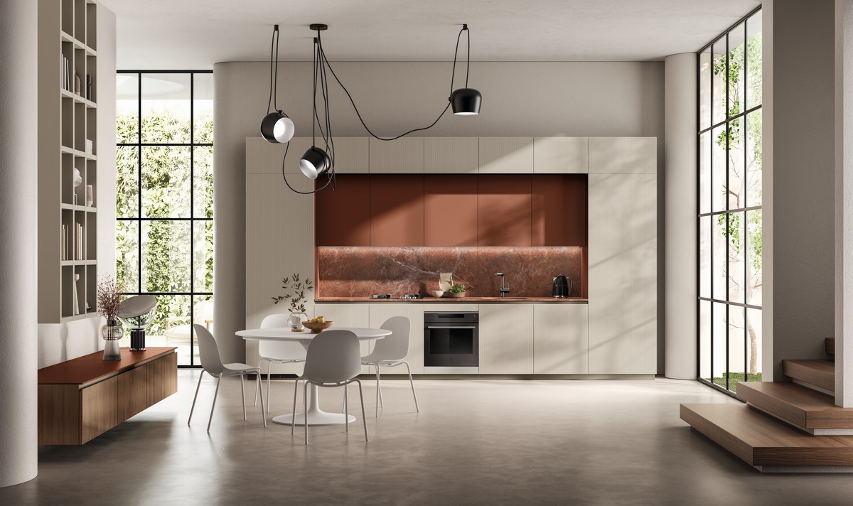 Come integrare cucina e living