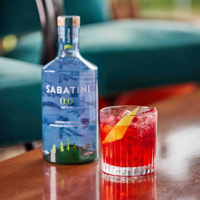 Negroni Analcolico Sabatini 0.0 gin analcolico