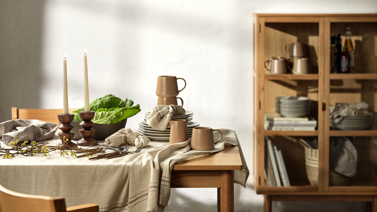 Apparecchiare la tavola in stile vintage con la Nordic Mood Collection di JYSK