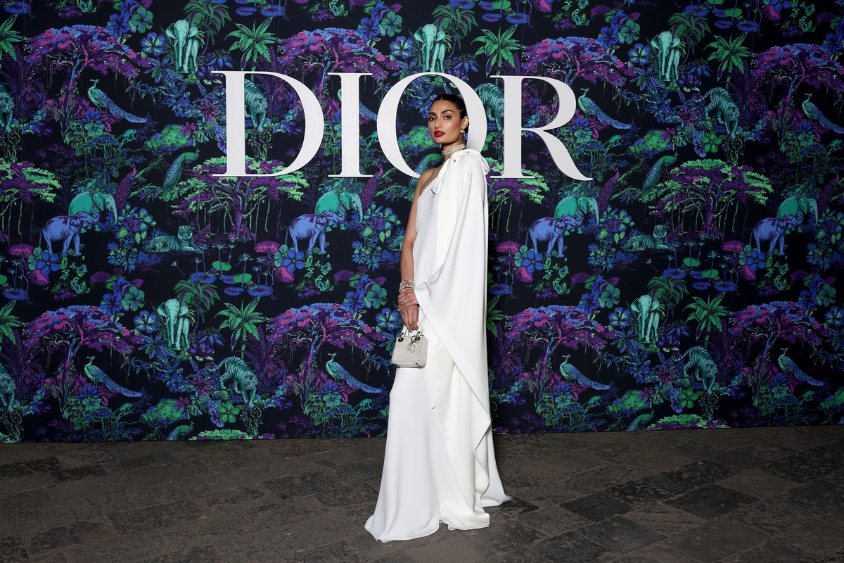 Dior Mumbai Sfilata 2023 celebrity