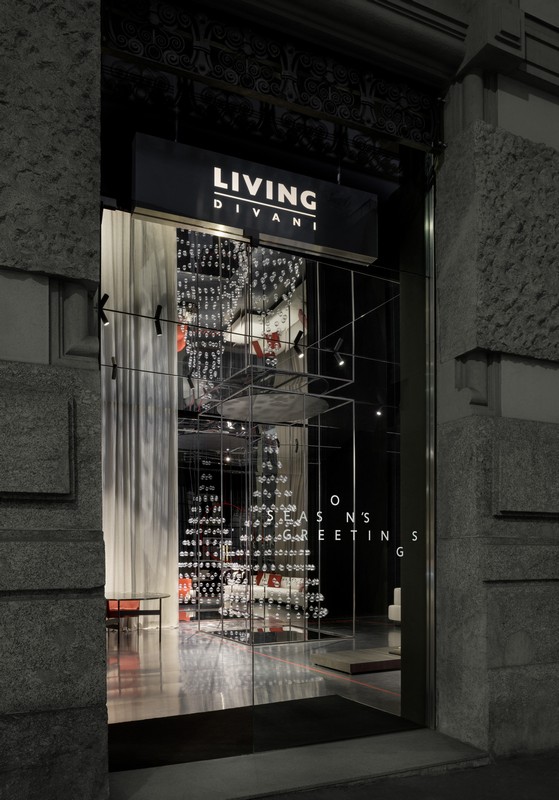 Living Divani Gallery Milano Natale 2023