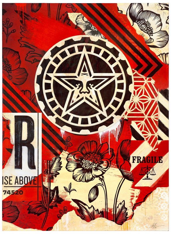 Obey Mostra Milano The Art of Shepard Fairey
