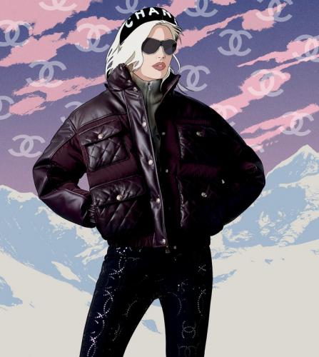 Campagna Chanel Coco Neige 2022 2023