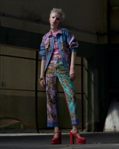 Versace Jeans Couture campagna primavera estate 2022